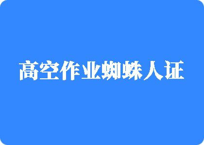 大鸡巴插骚穴视频网址高空作业蜘蛛人证